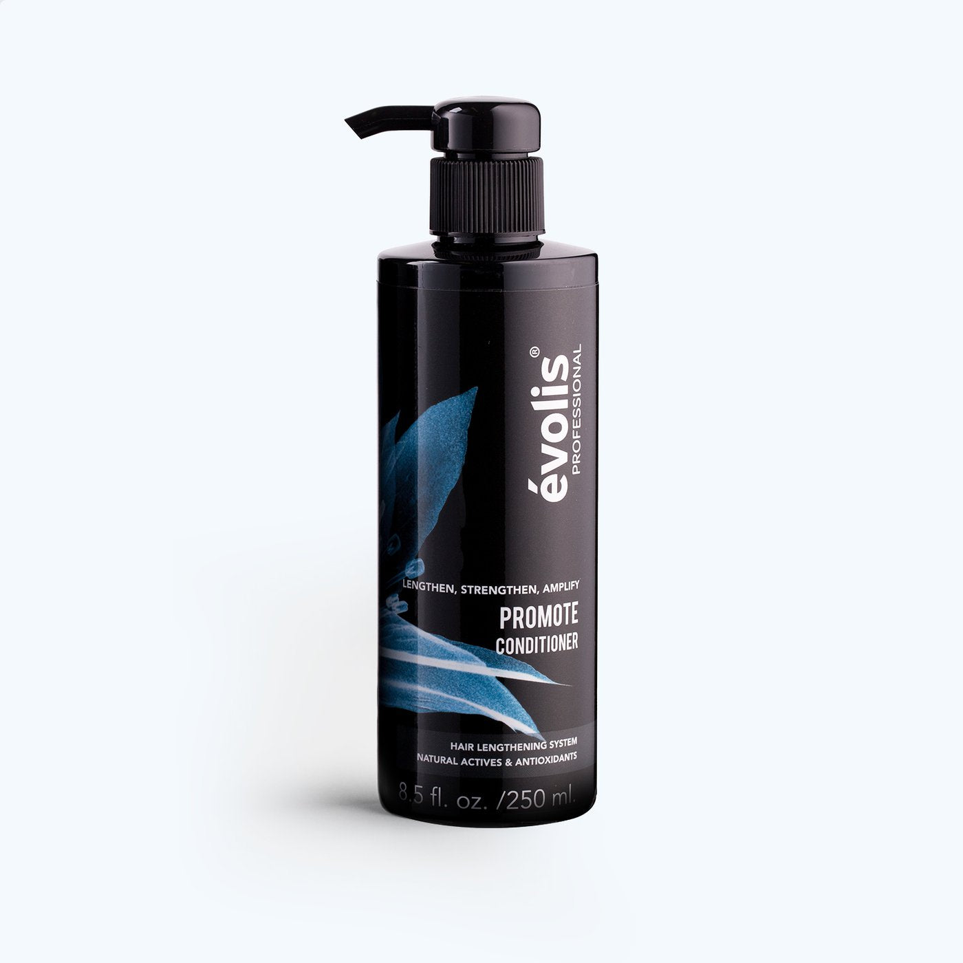 The Evolis Promote Shampoo bottle