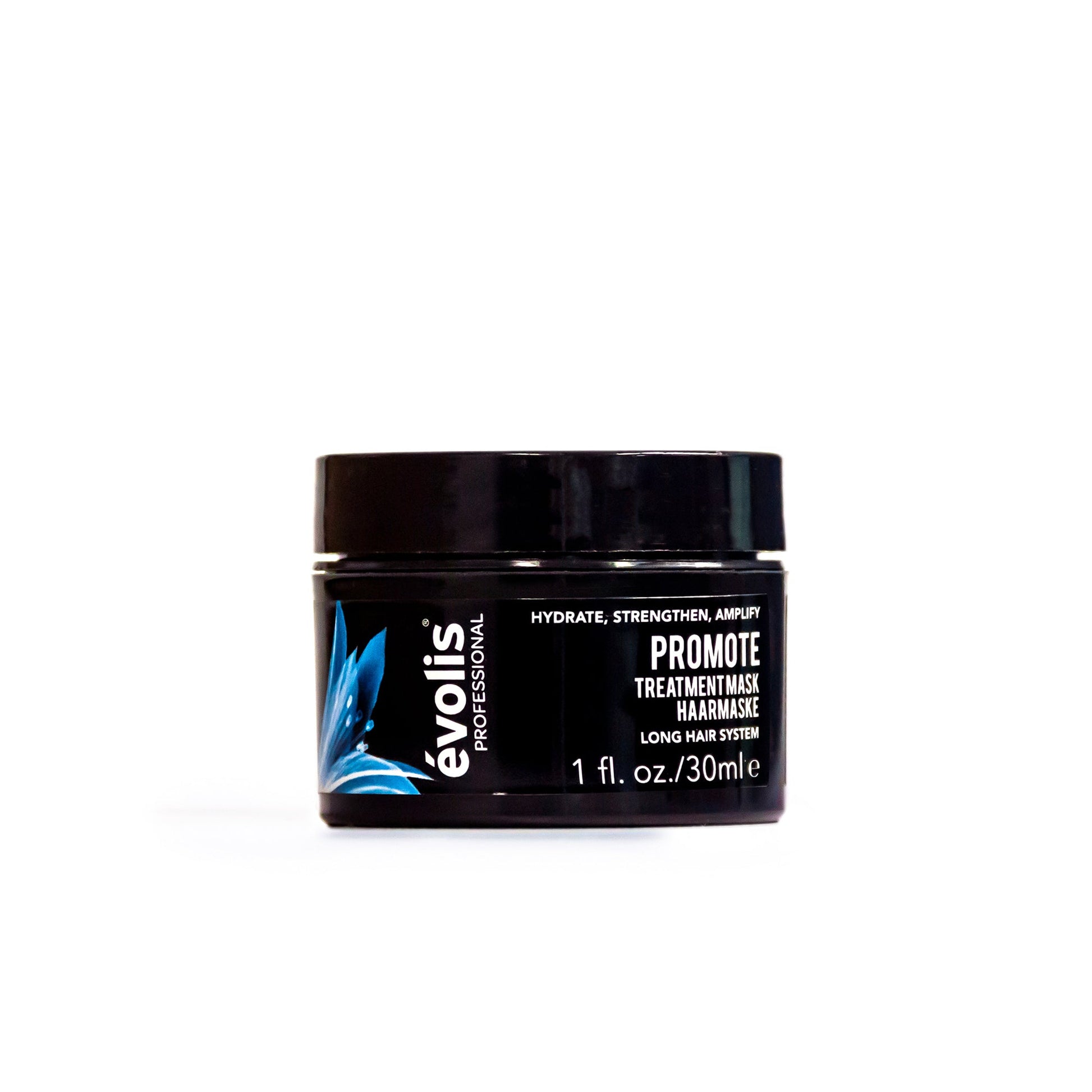 A close up image of the Evolis Promote Treatment Mask in travel size